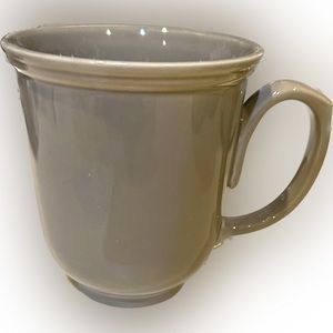 THRESHOLD WELLSBRIDGE STONEWARE COFFEE TEA SOUP CO COA GIFT MUG CUP GRAY DINNER